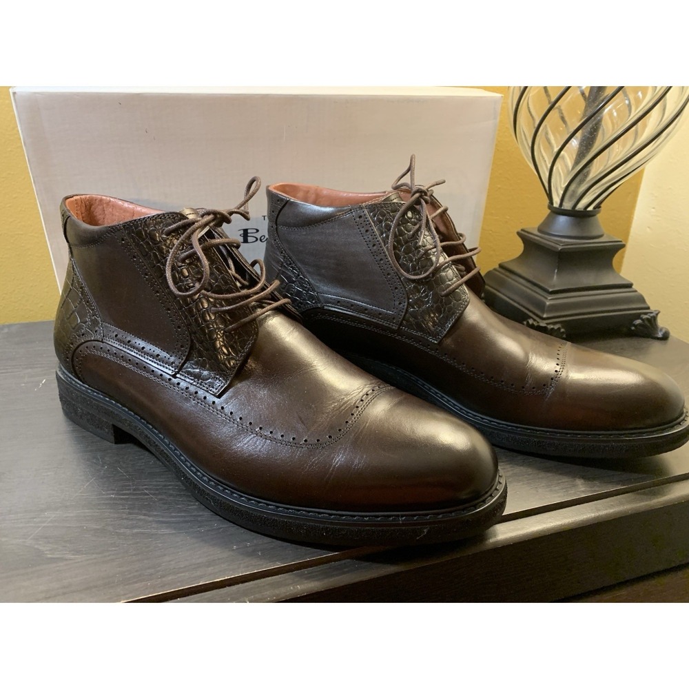 Vintage Foundry Co. Mens Alexander Size 13 Brown Chelsea Boots 1582